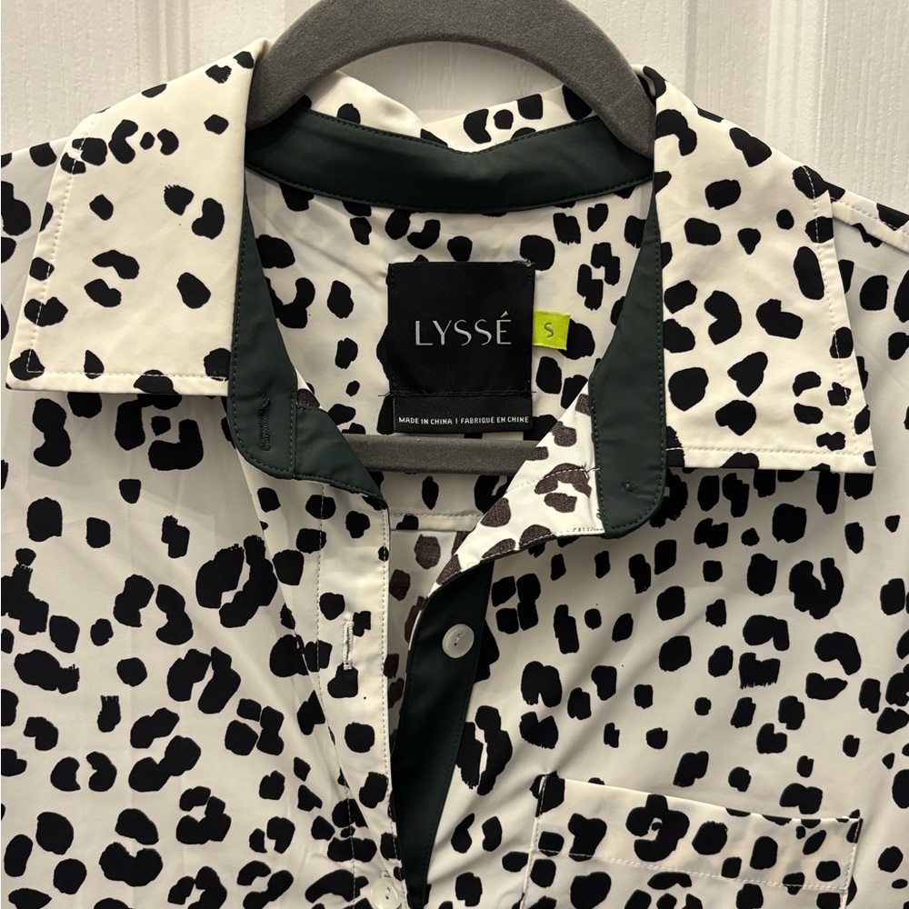 Leopard Print Button Down Shirt - Picture 2 of 4